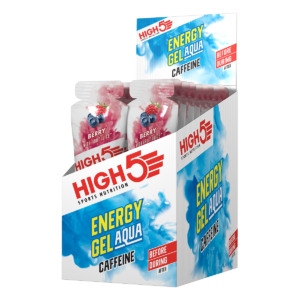 Energy Gel Aqua Caffeine málna 20x66g