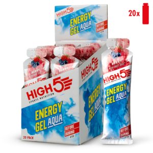 High5 Energy Gel Aqua málna 20