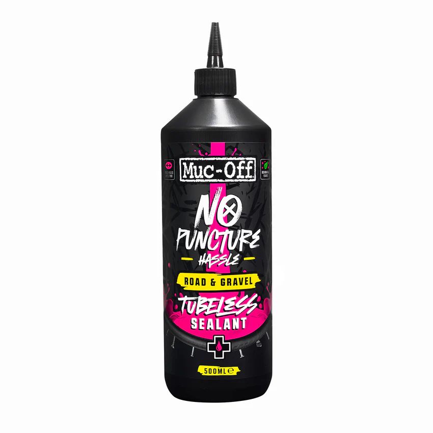Muc-Off No Puncture Road & Gravel Tubeless tömítő 500ml Muc-Off No Puncture Road & Gravel Tubeless tömítő 500ml